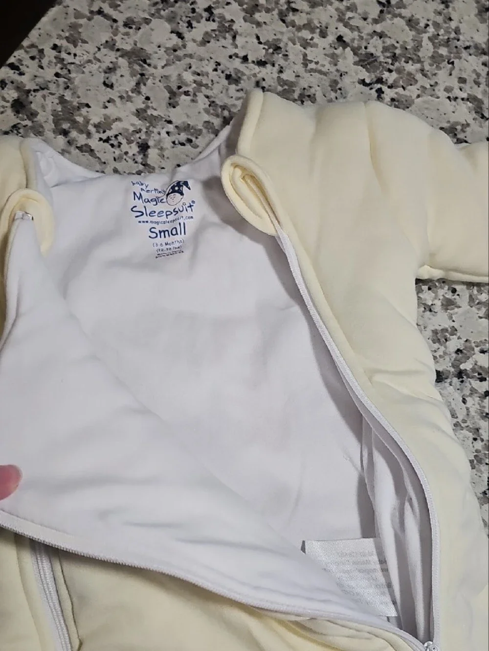Baby Merlin’S Magic Sleepsuit soft cream
